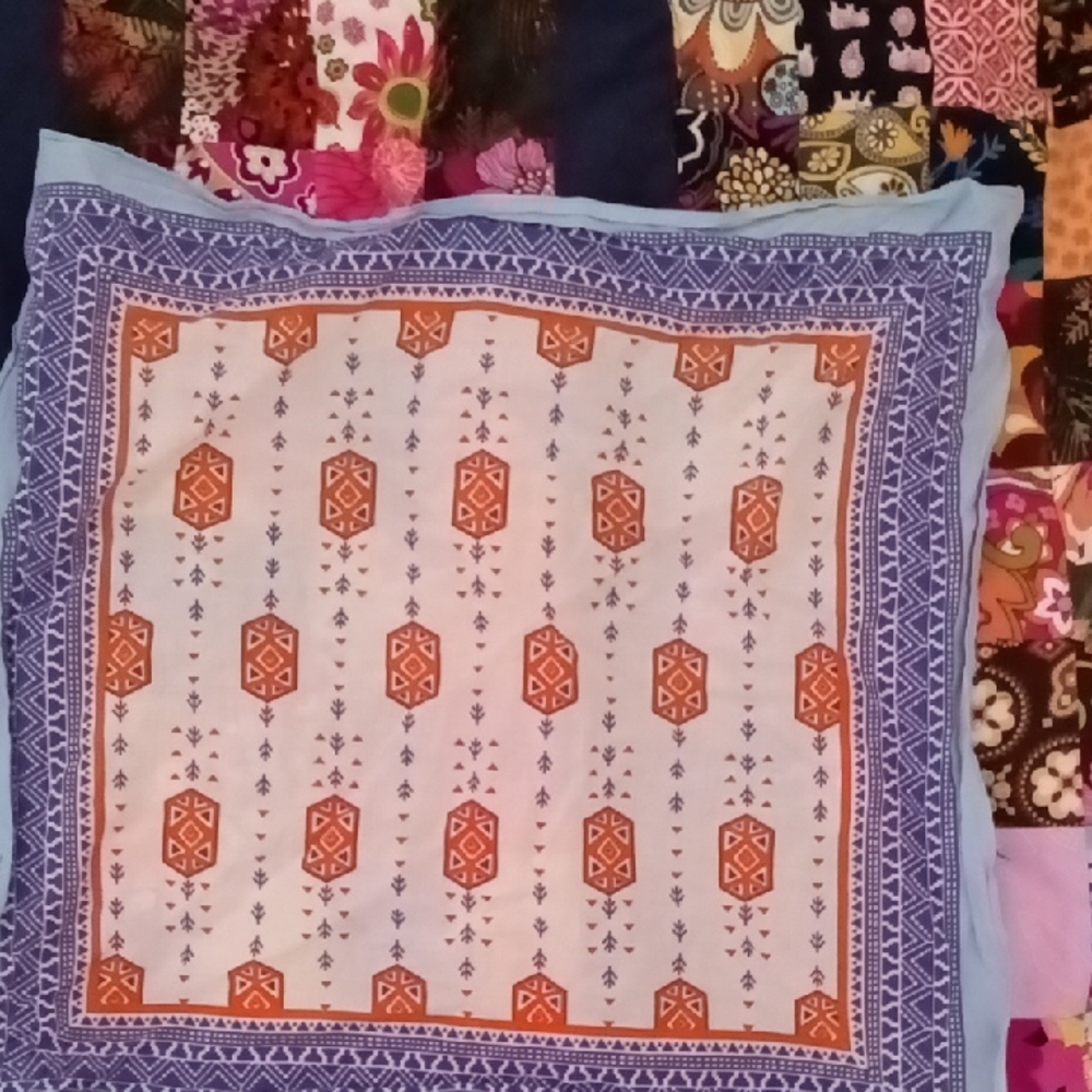 Colorful Patterned Scarf